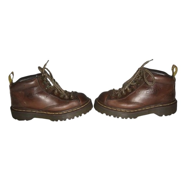 Dr Martens Boots Vintage 90's Brown Doc Grunge Indie Alt Chunky Whimsygoth y2k 6 - Picture 2 of 16